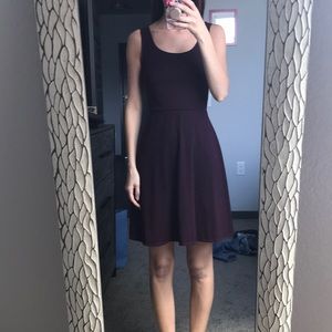 Dark purple/maroon dress